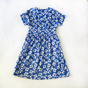 Who What Wear Blue Floral Dress (L)